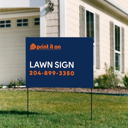 Lawn Signs | Custom Printing | Print It On