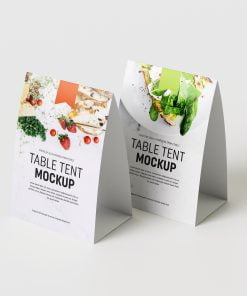 Alternative view of Table Tent Cards